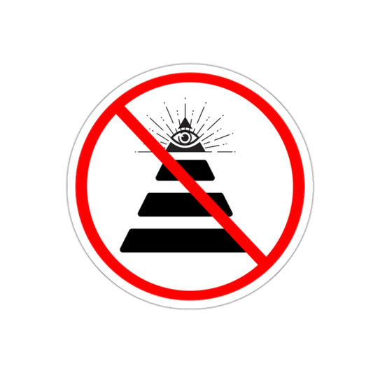 No Illuminati -  Sticker