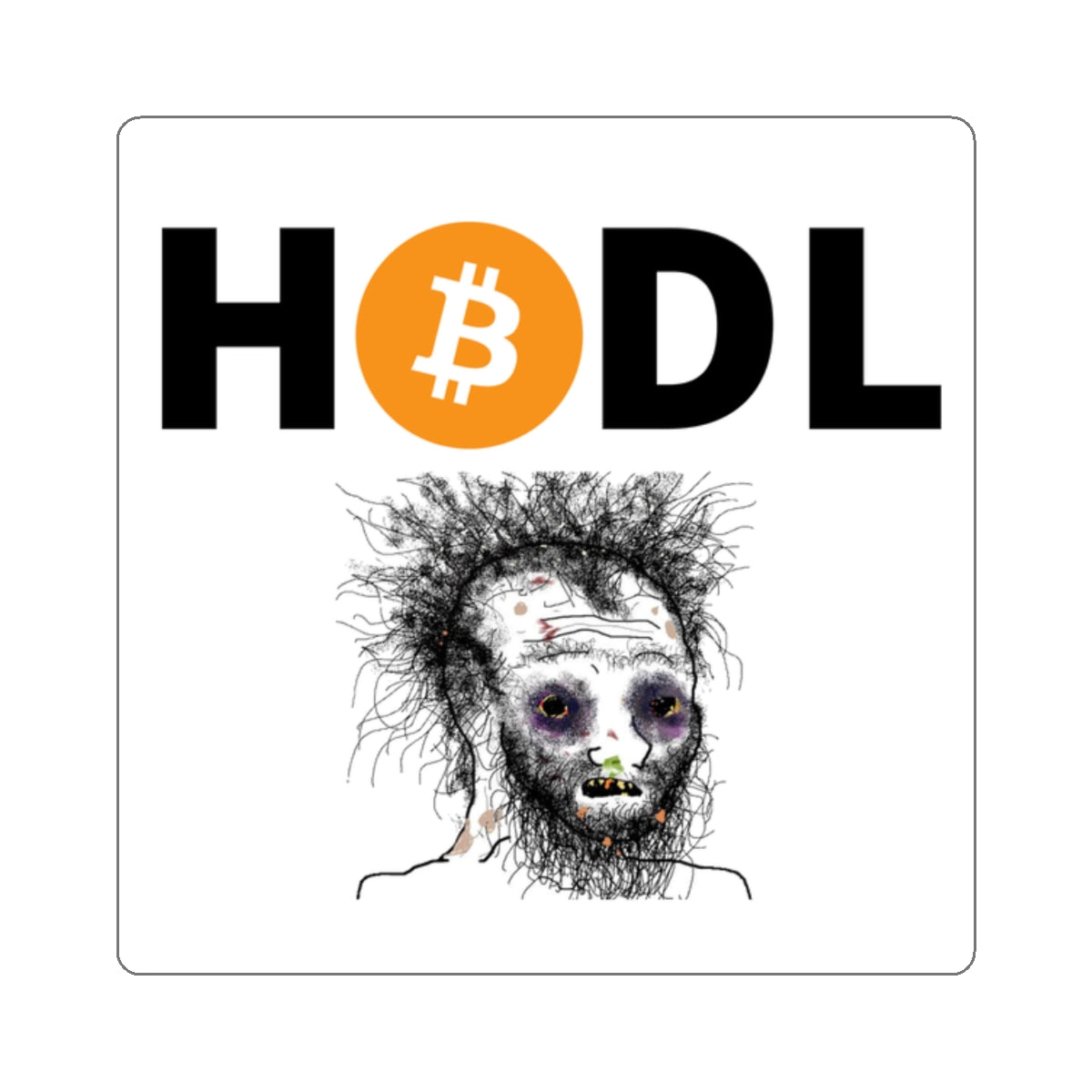 HODL - Sticker