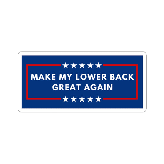 Lower Back - Sticker