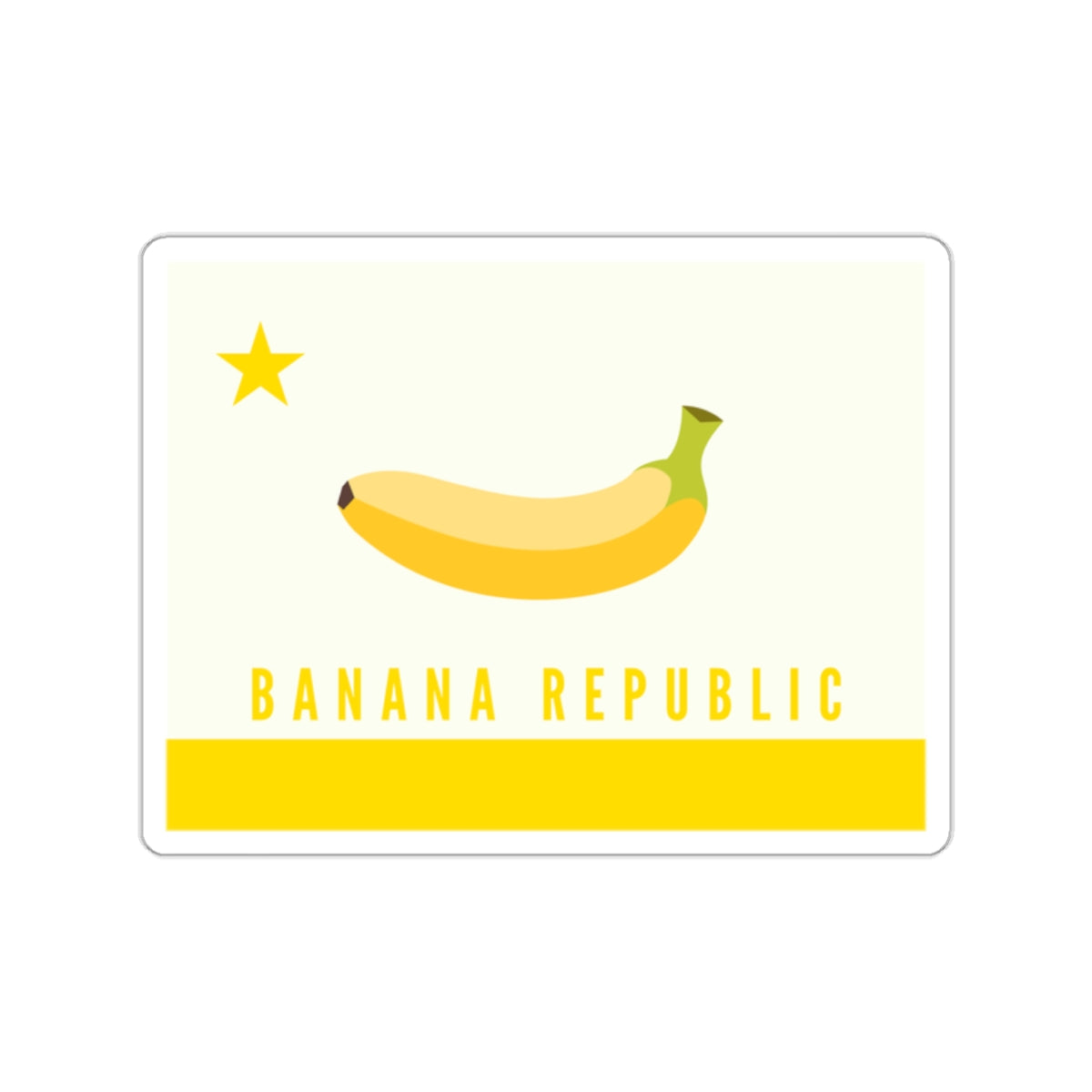 Banana Republic - Sticker